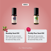 Plump and Glow Mini (Prickly Pear Oil and Rosehip Oil Bundle (2 x 10ml))