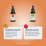 Youthful Radiance Duo (Prickly Pear Oil and Sea Buckthorn Oil Bundle (2 x 30ml))